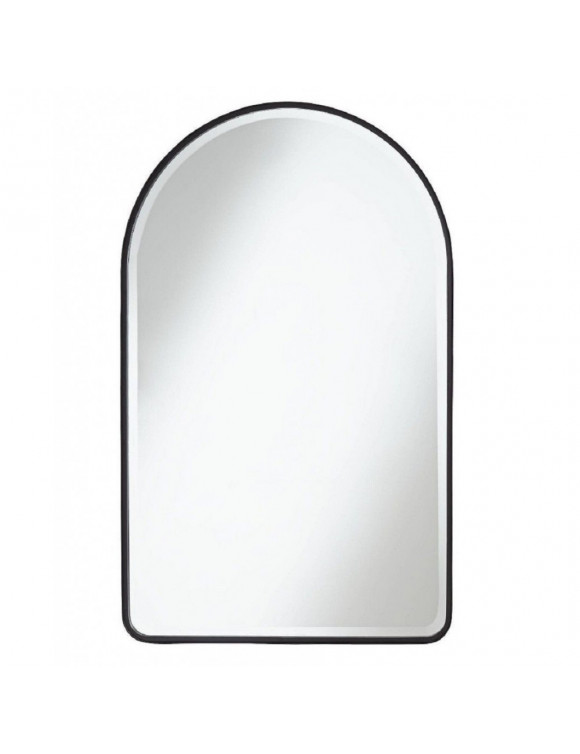 Зеркало арочной формы в чёрной раме Arch M Black (Арч) Smal 60*97 см в интернет-магазине зеркальной мастерской ЗЕРКАЛА-М фото