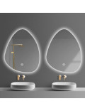 Зеркало-капля со светодиодной LED-подсветкой Верано-3 в интернет-магазине зеркальной мастерской ЗЕРКАЛА-М фото 1 