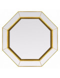Зеркало в раме Espresso Gold в интернет-магазине зеркальной мастерской ЗЕРКАЛА-М фото 1 